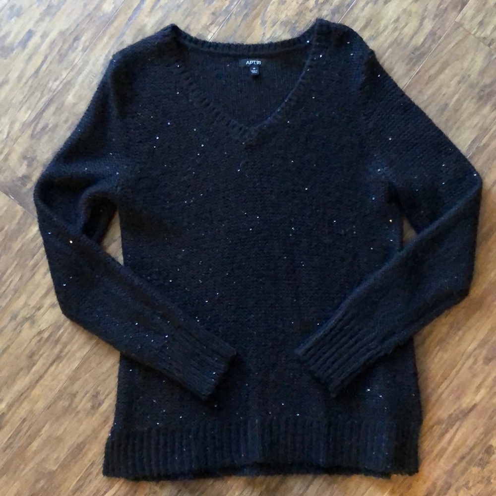 Black Sparkly Sweater